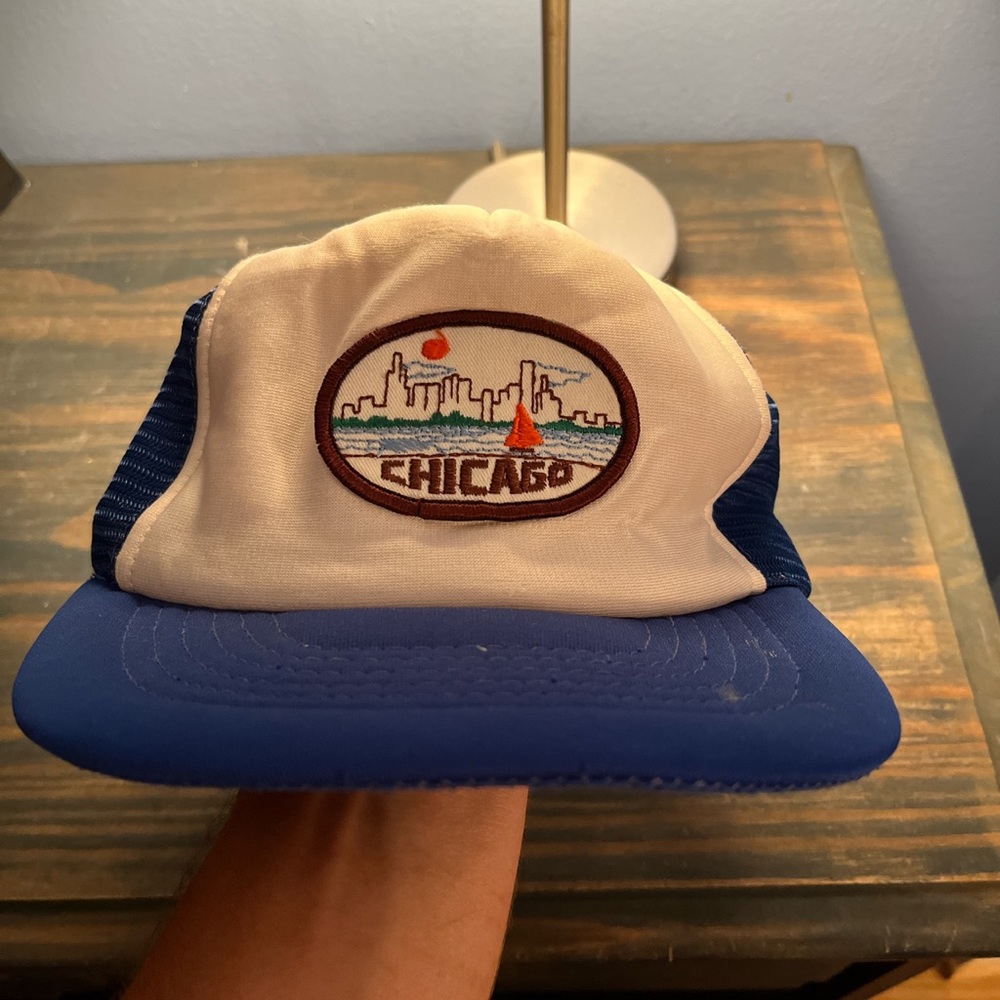 Chicago foam trucker hat